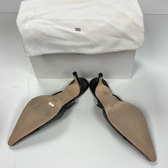 Vera Wang Multicolor pointed toe heels - Picture 3 of 6